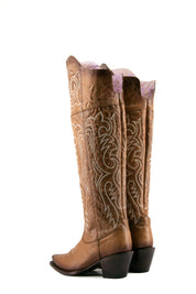 Amour Knee High Snip Toe Cowgirl Boot