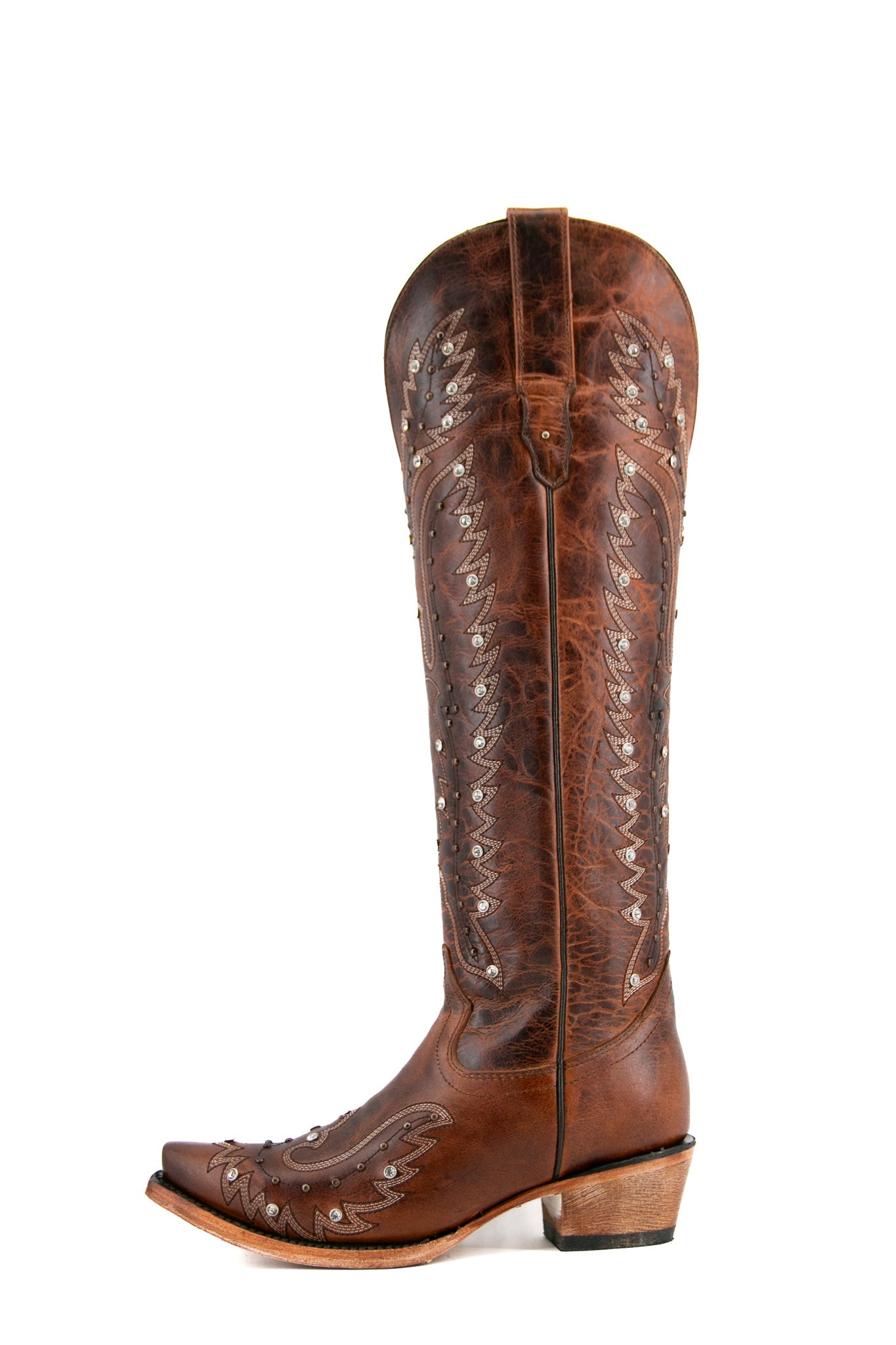 Yasmin Tall Snip Toe Cowgirl Boot