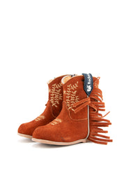Skylar Fringe Suede Babygirl Boot FINAL SALE