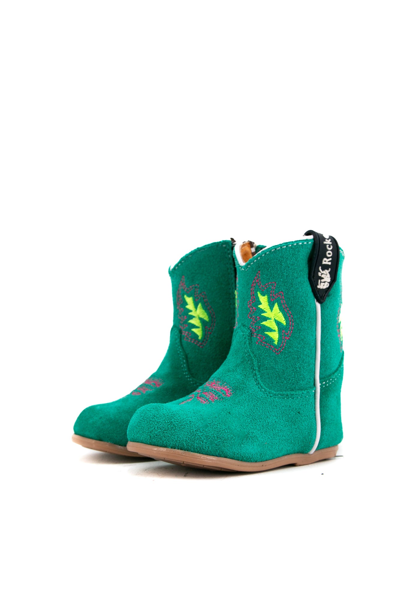 Zadie Suede Mint Green Babygirl Boot