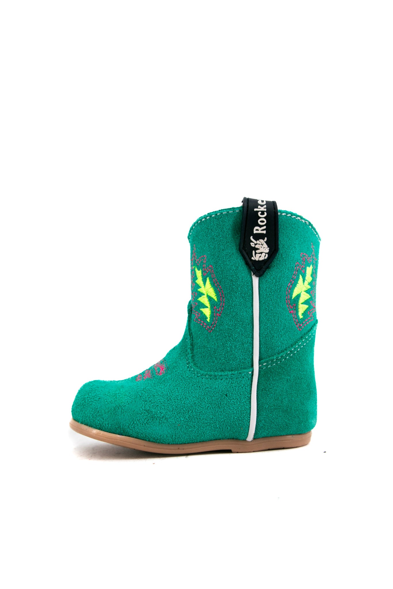 Zadie Suede Mint Green Babygirl Boot