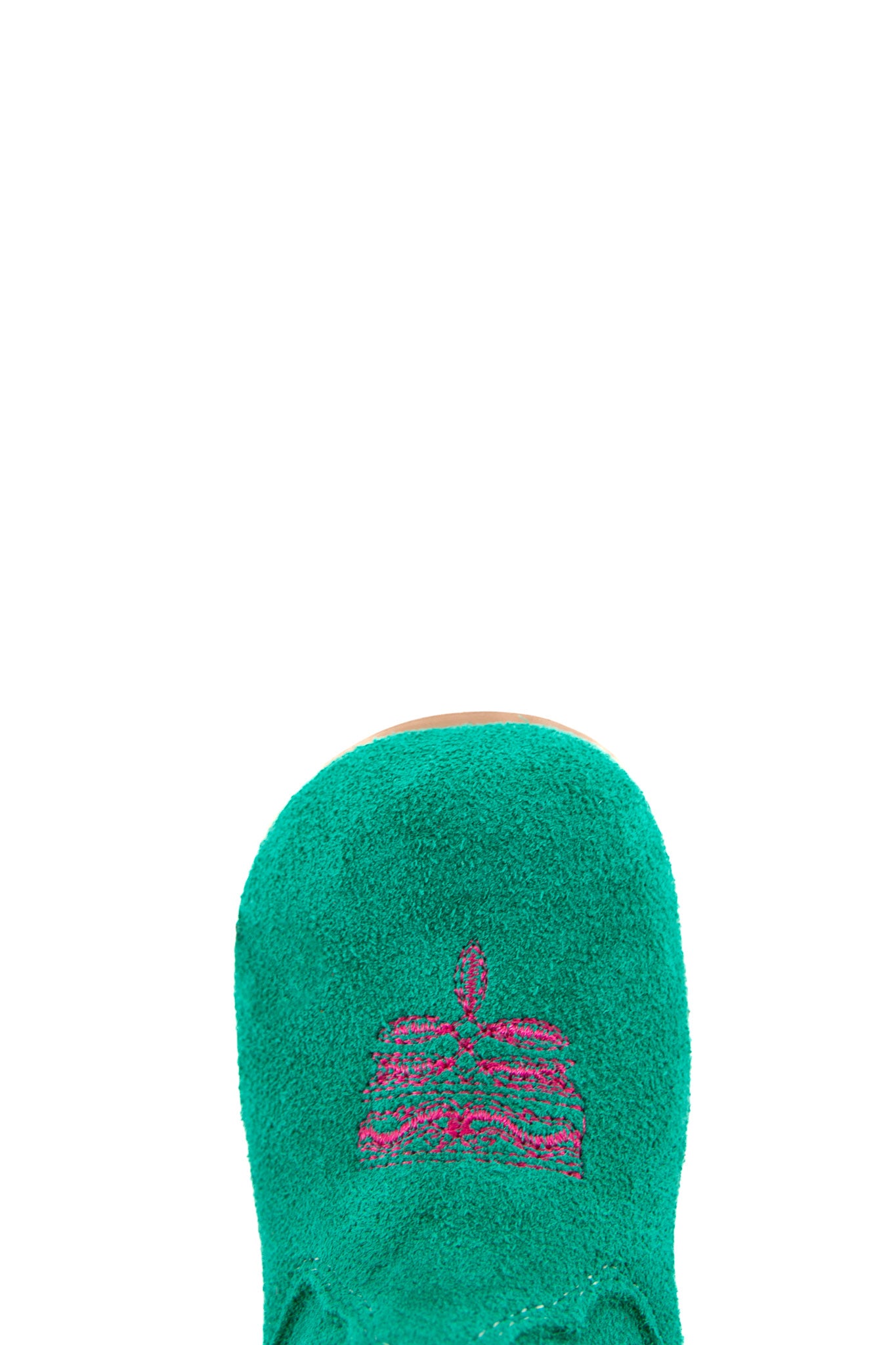 Zadie Suede Mint Green Babygirl Boot