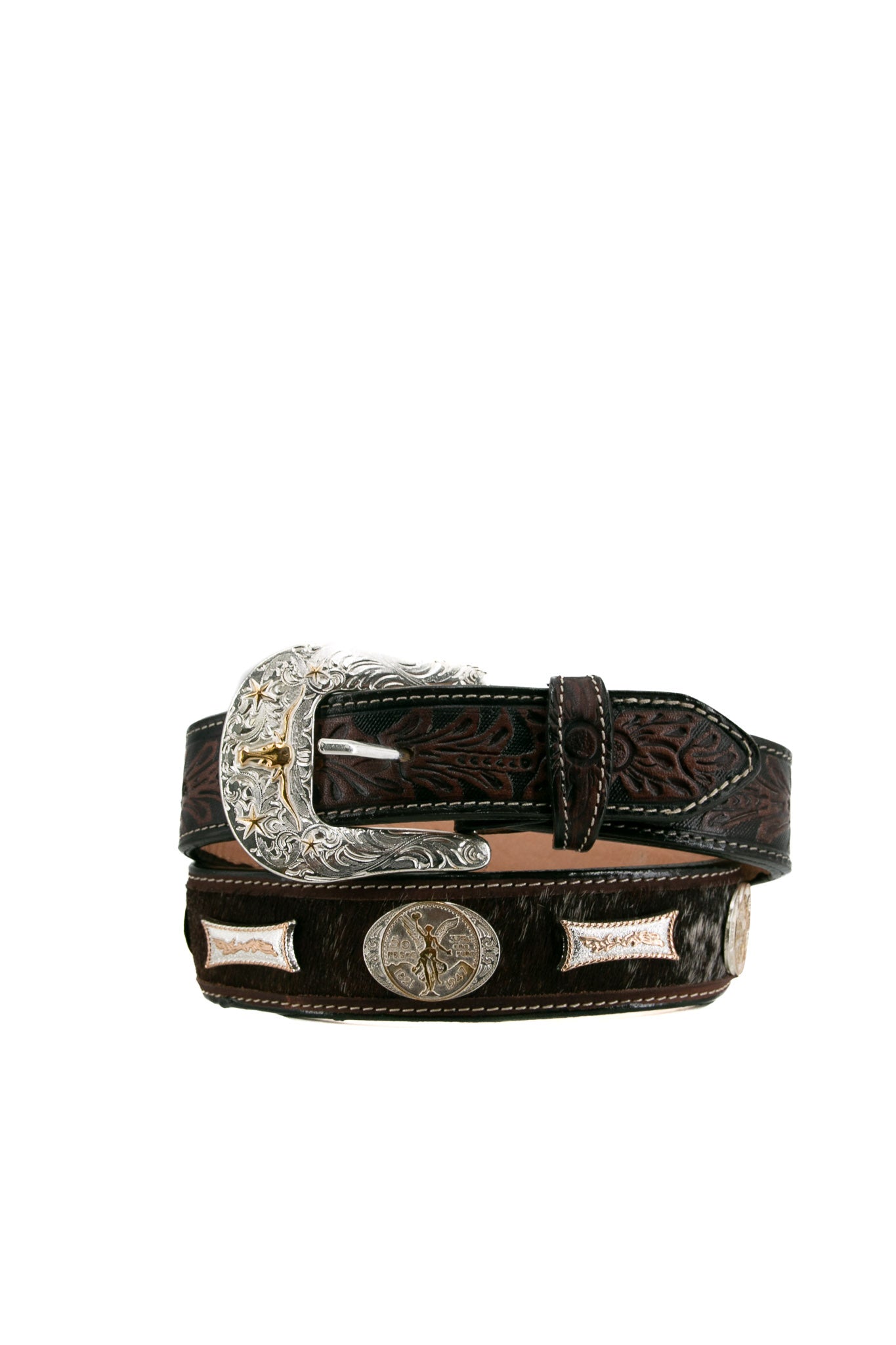 Centenario Cowhide Cowboy Belt