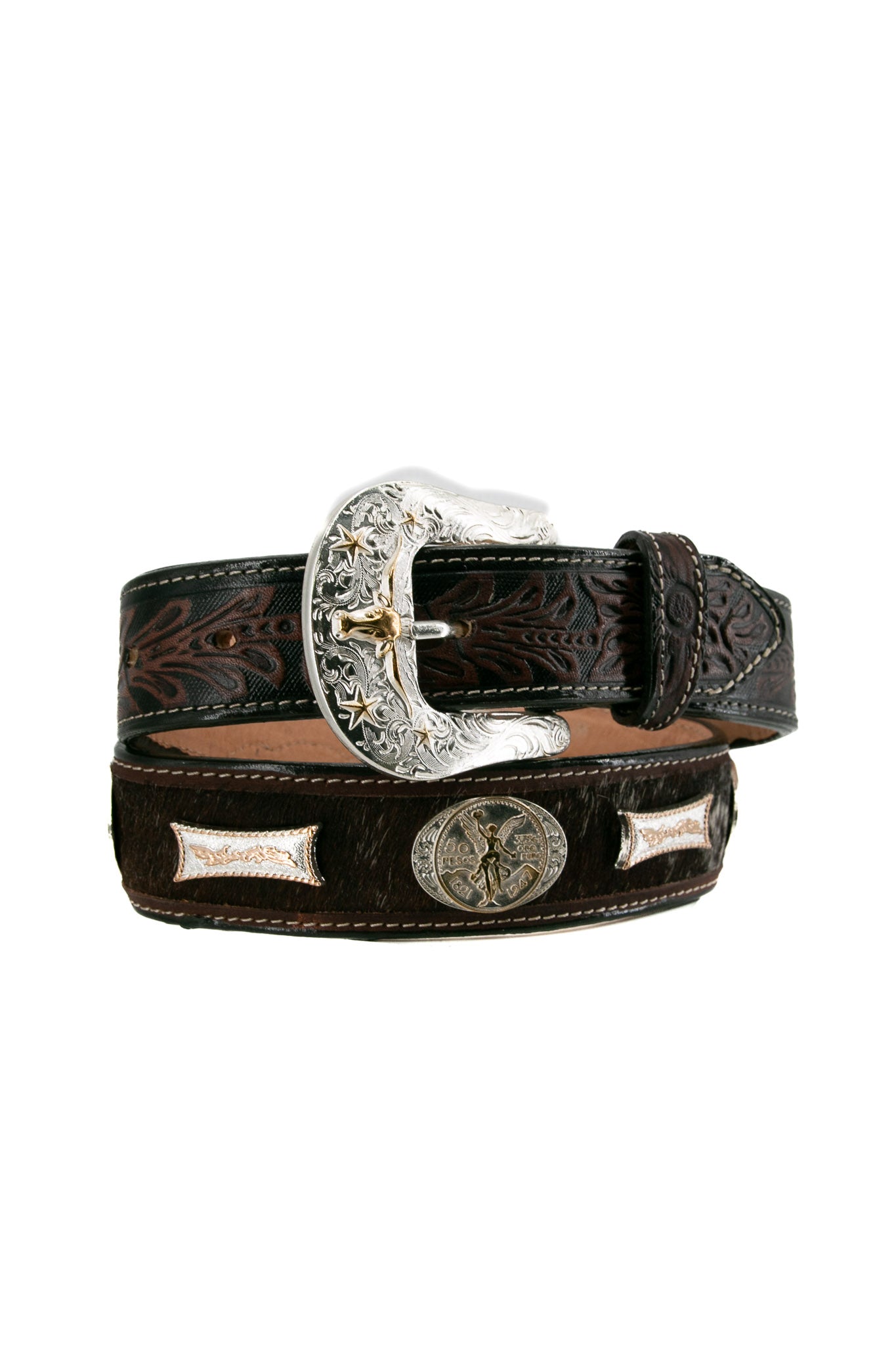 Centenario Cowhide Cowboy Belt