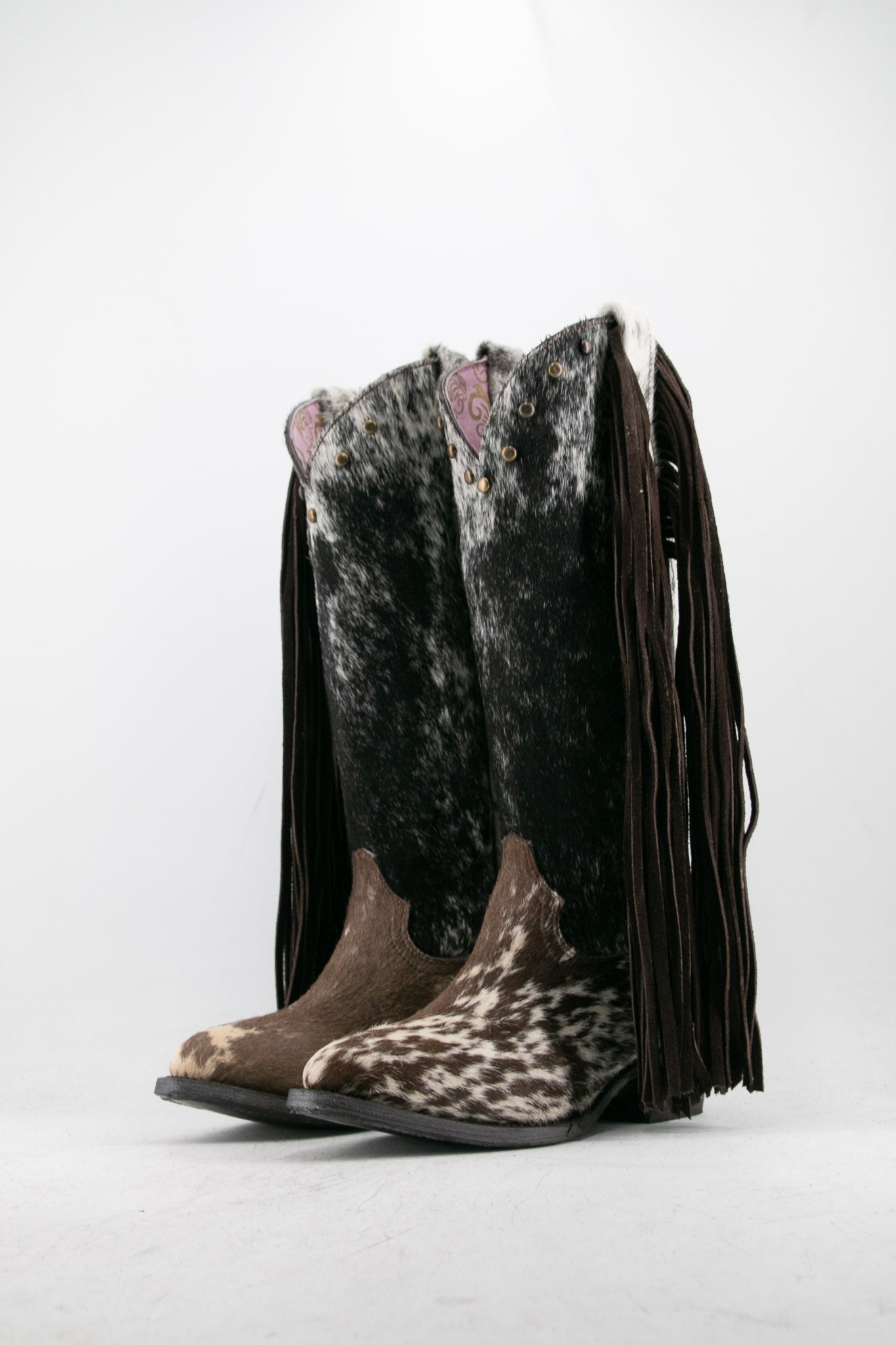 【COLOR iN ID】Cowhide round middle boots Homchy Half Boots Men Leather Round Head Middle Top Cowhide