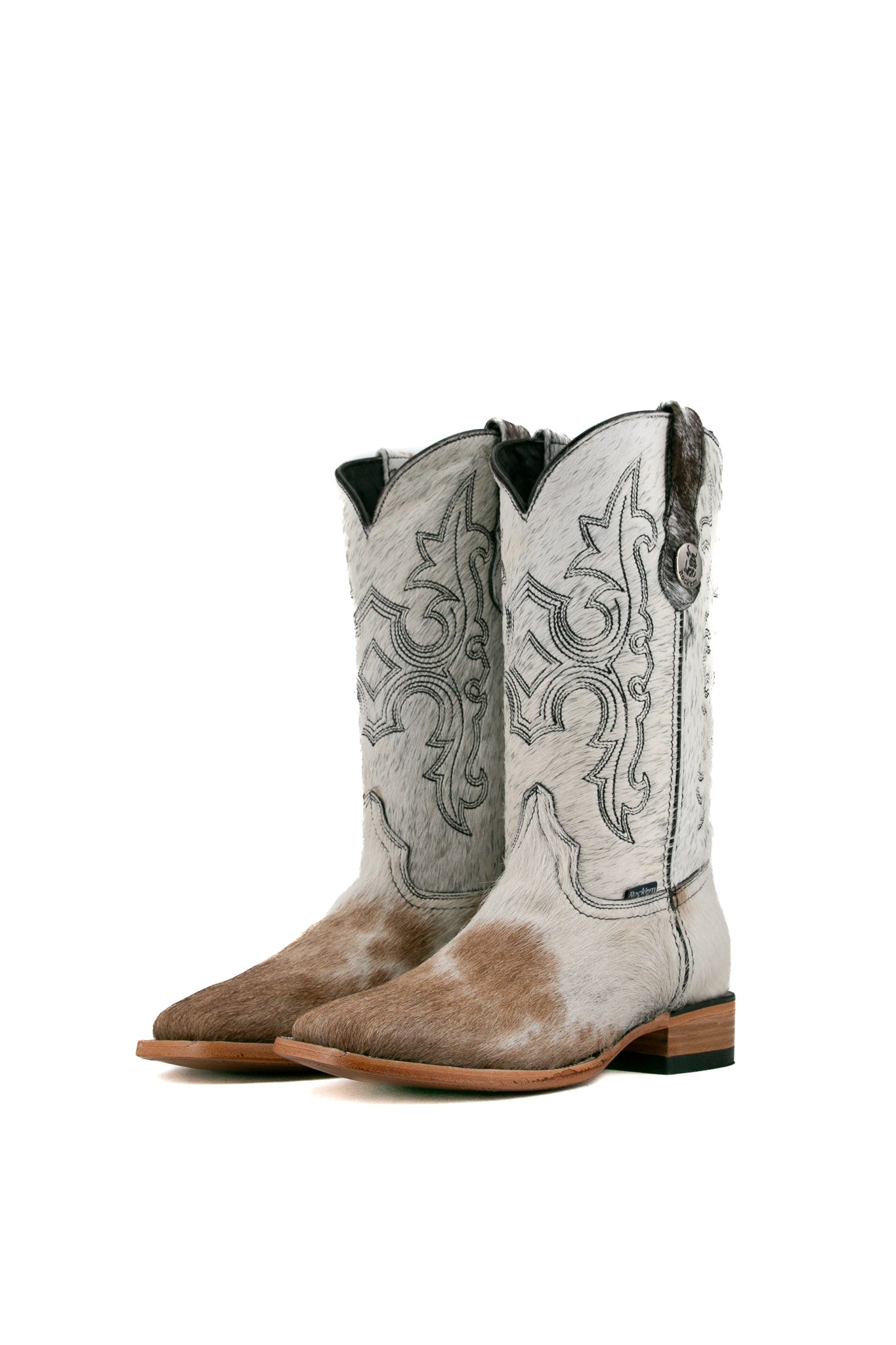 Katherine Cowhide Square Toe Cowgirl Boot Size 9 Box KF5 FINAL SALE