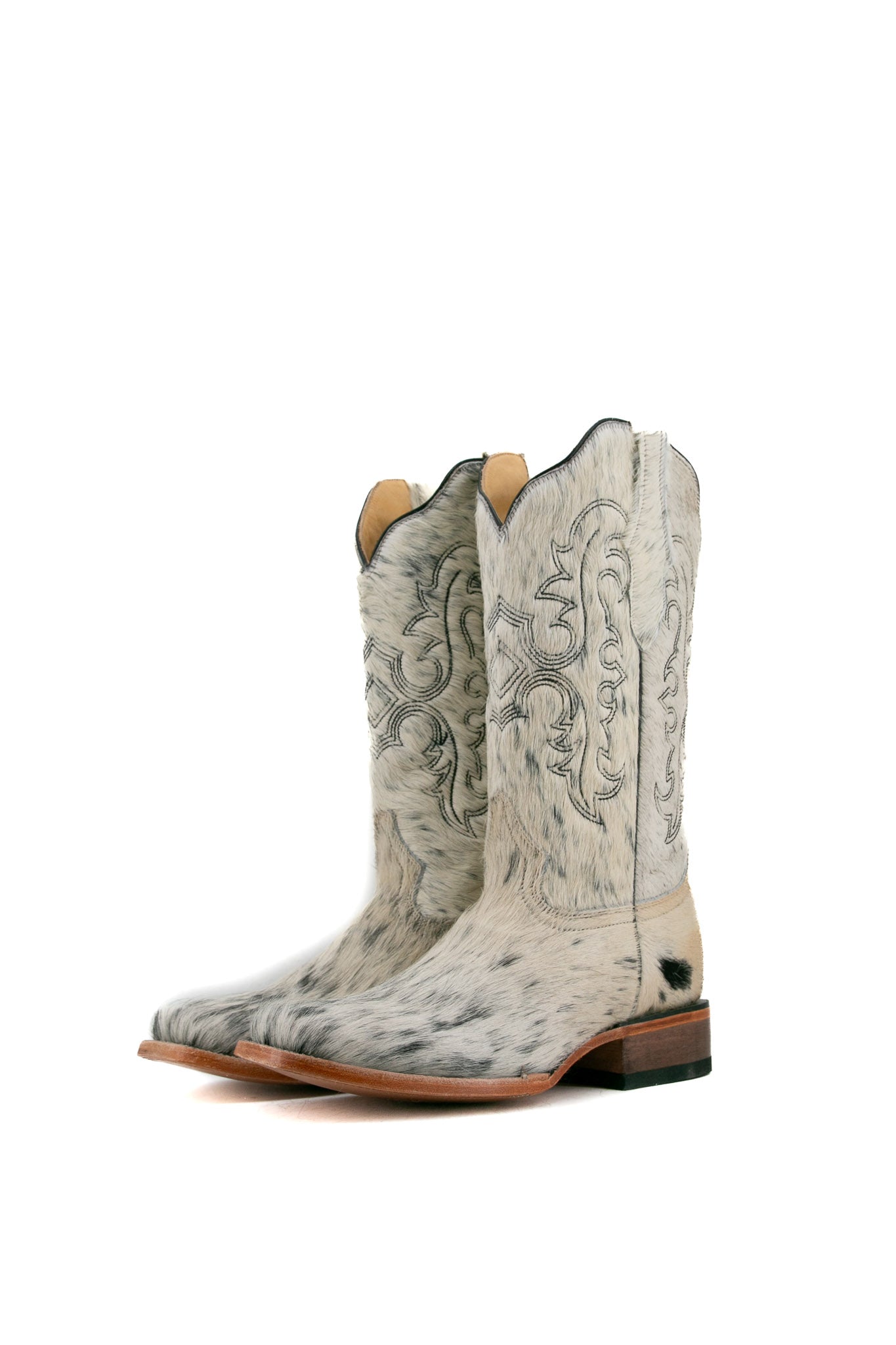 Katherine Cowhide Square Toe Cowgirl Boot Size 8 Box KF15 FINAL SALE