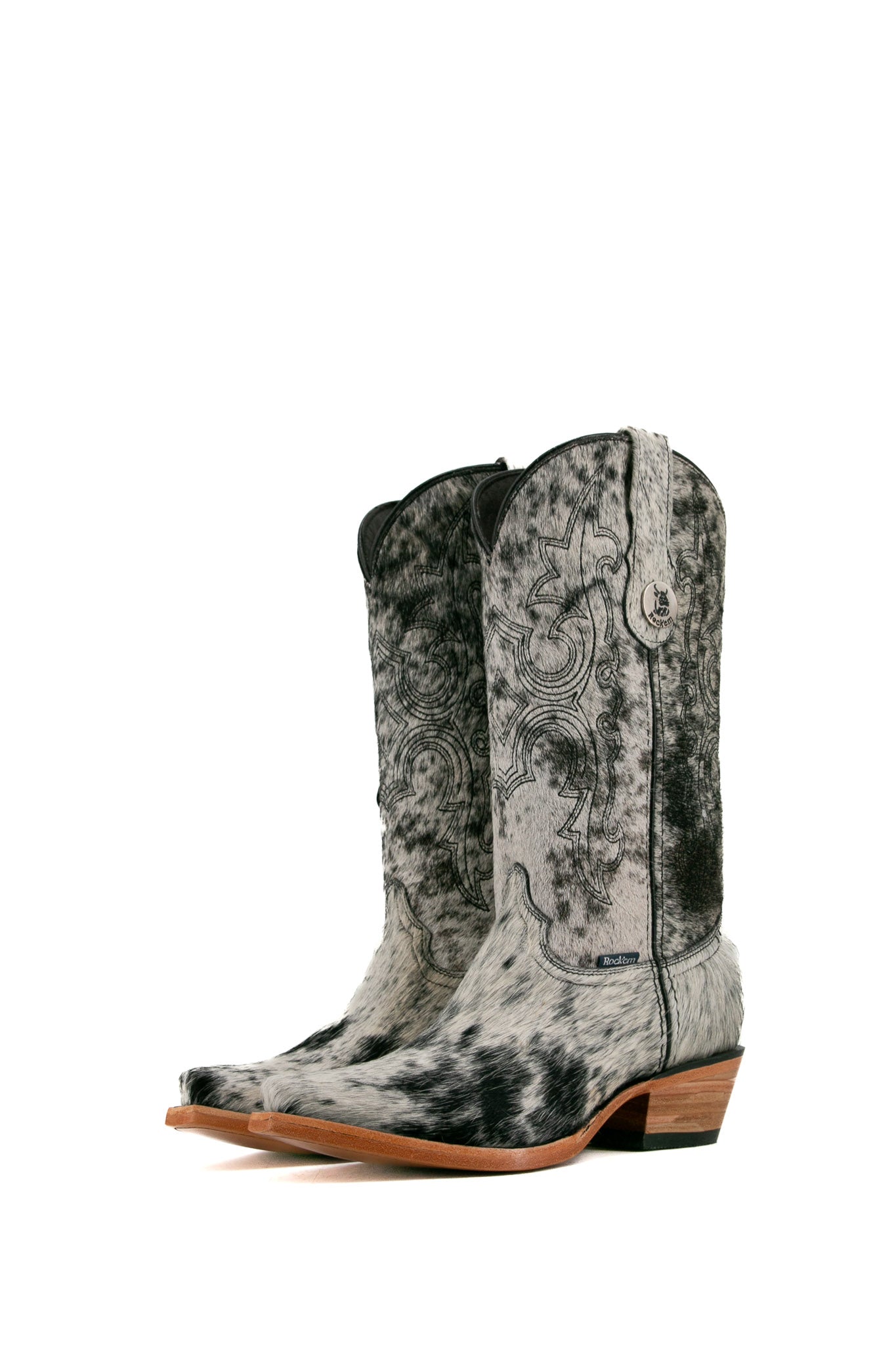 Katherine Cowhide Snip Toe Cowgirl Boot Size 8.5 Box RF35 FINAL SALE