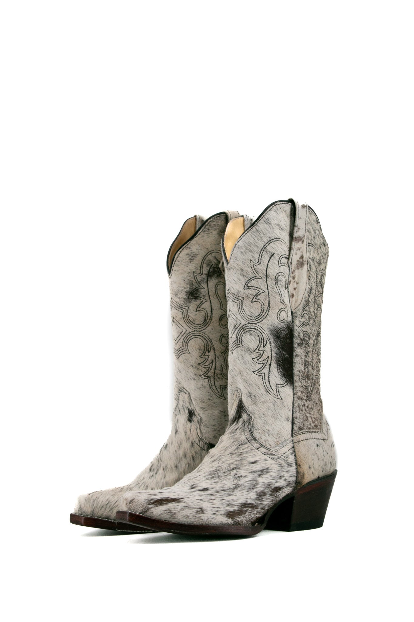 Katherine Cowhide Snip Toe Cowgirl Boot Size 7.5 Box RF24 FINAL SALE