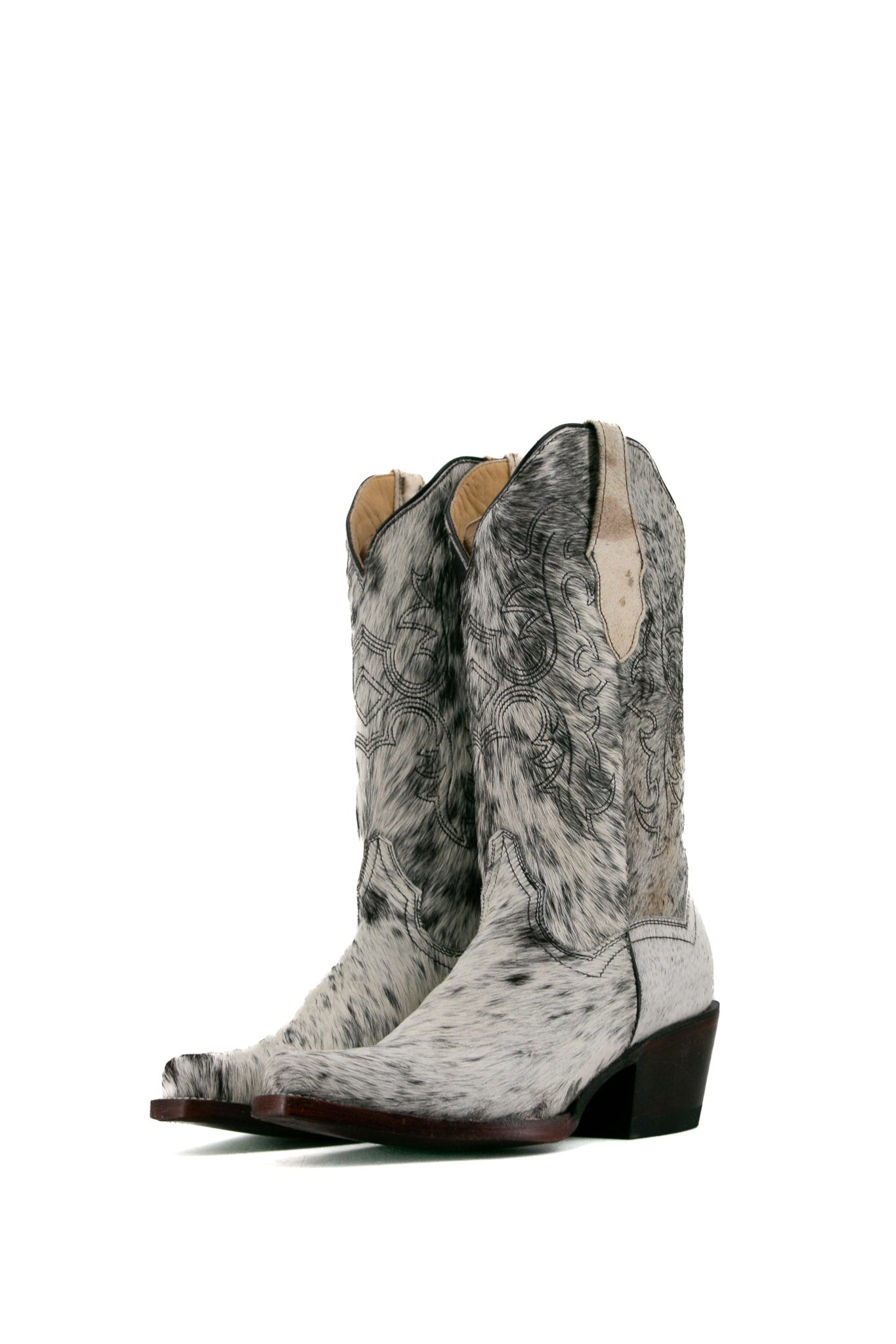 Katherine Cowhide Snip Toe Cowgirl Boot Size 7 Box RF16 FINAL SALE