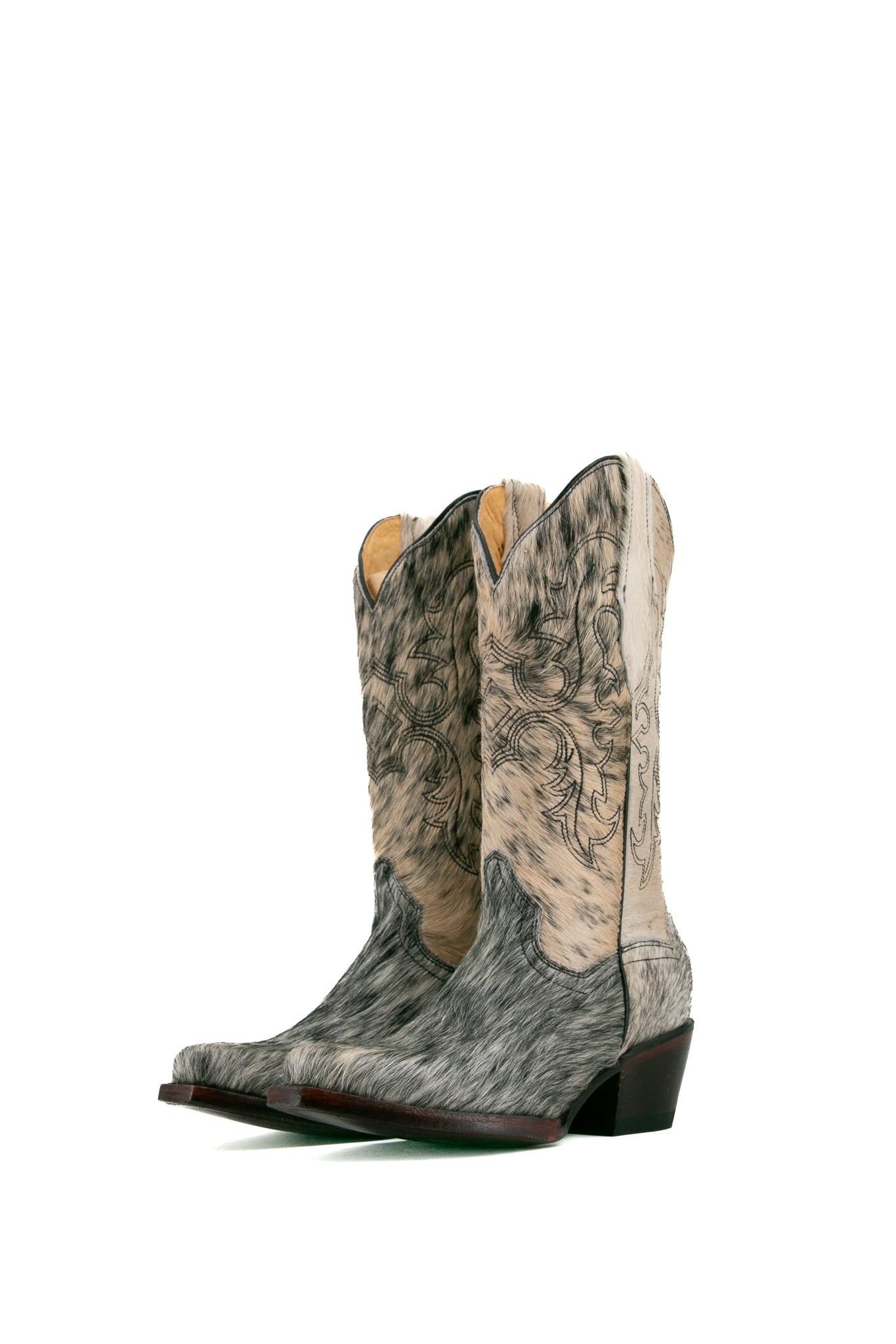 Katherine Cowhide Snip Toe Cowgirl Boot Size 6 Box RF8 FINAL SALE