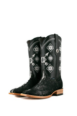 Women's Square Toe Cowhide Cowgirl Boot Size 9 Box FF11 FINAL SALE