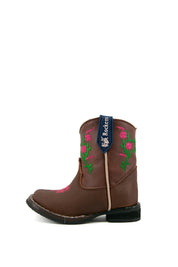 Baby Girl Tang Shedron Flores Creazy Boot