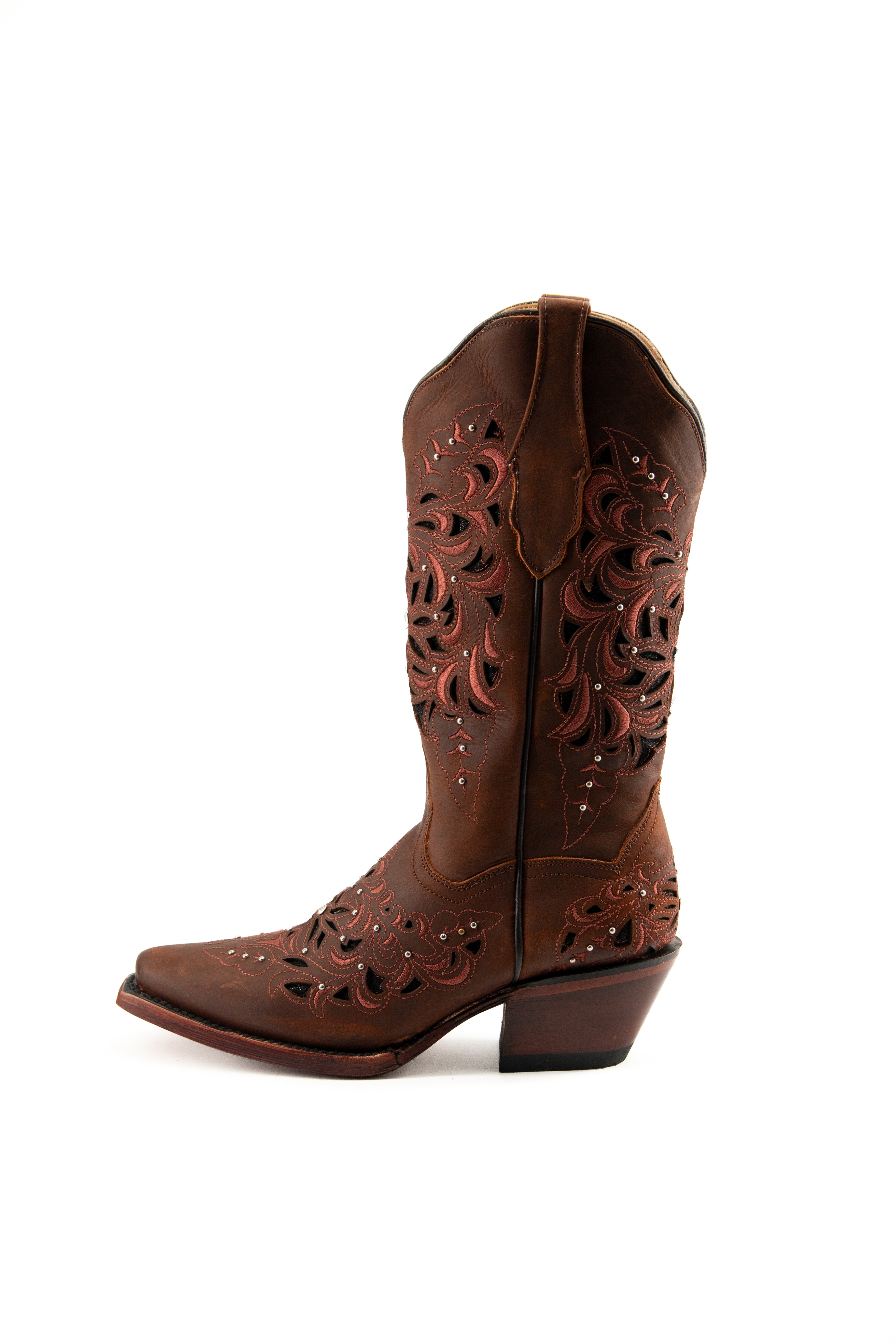 Country Snip Toe Cowgirl Boots