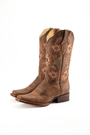 Girasoles 250 Cappuchino Frontier Cowgirl Boot