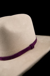 Little Damian Malboro Rainbow Toquilla Suede Cowgirl Hat