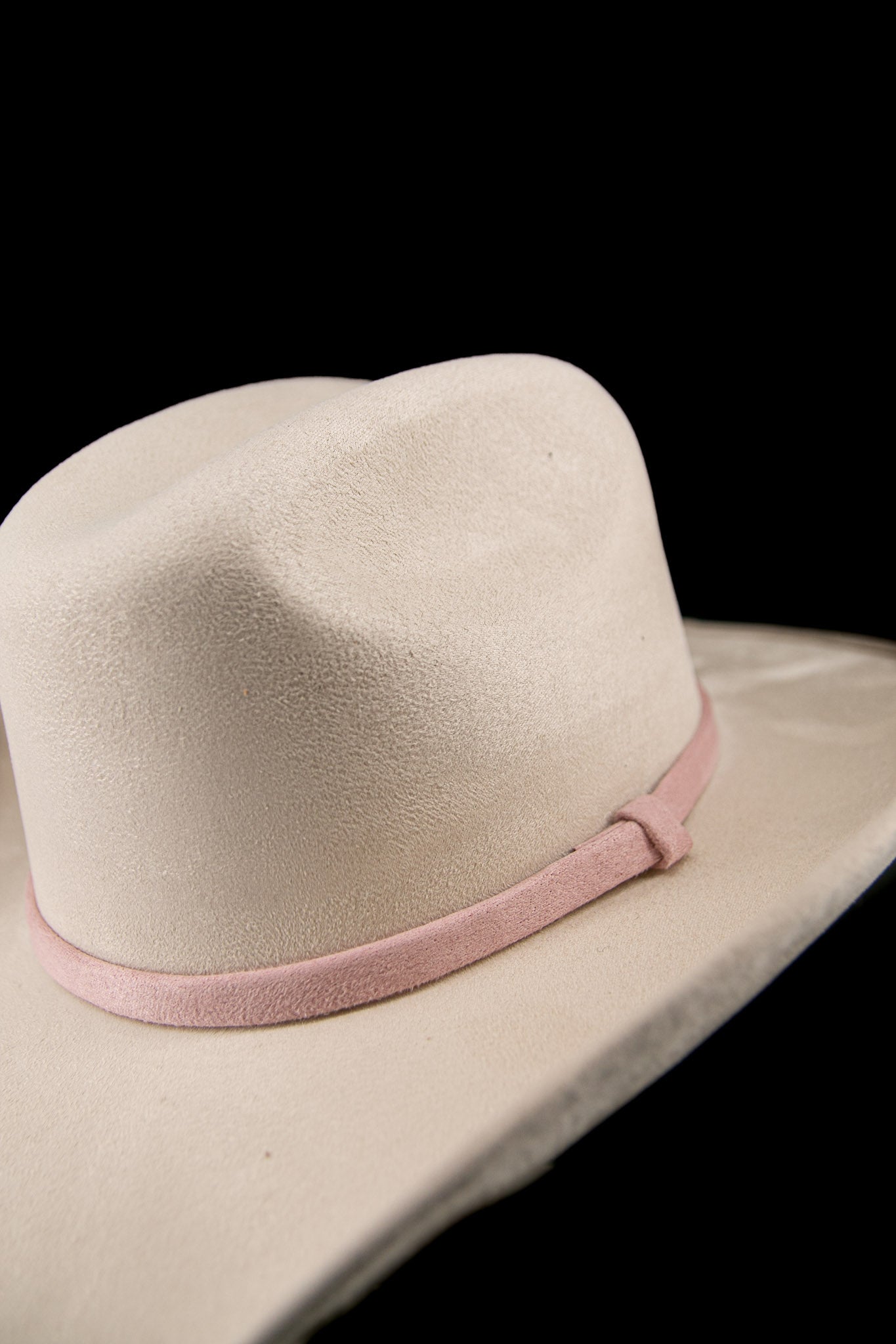 Little Damian Malboro Rainbow Toquilla Suede Cowgirl Hat