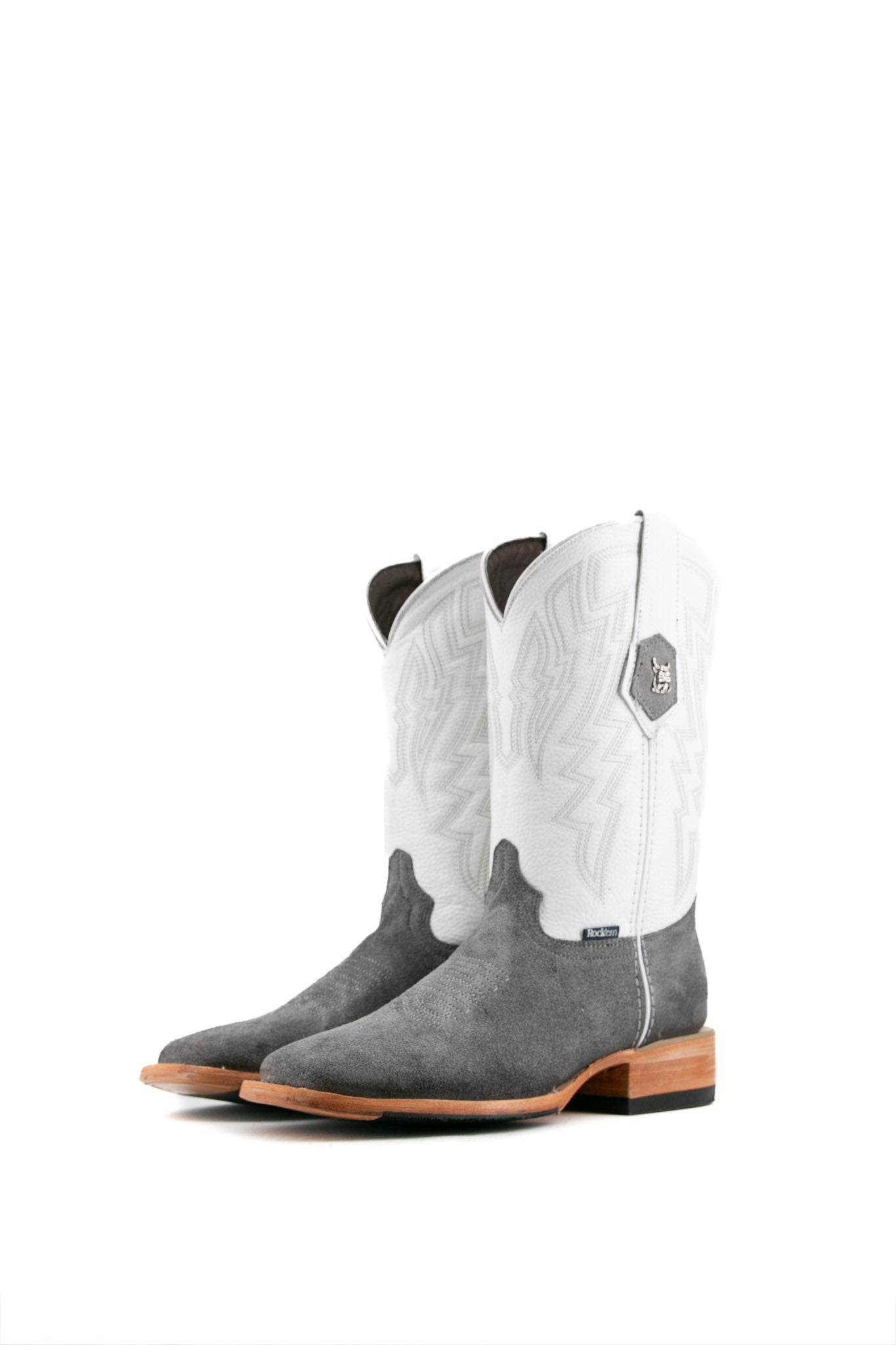 Maverick Roughout Square Toe Cowboy Boot