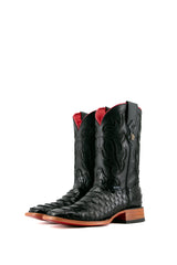 Bruce Shelby Python Red Bottom Square Toe Cowboy Boot