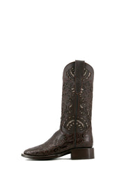 Celine Cincelado Square Toe Cowgirl Boot