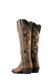 Azteck Edition Wide Calf Friendly Tall Snip Toe Cowgirl Boots