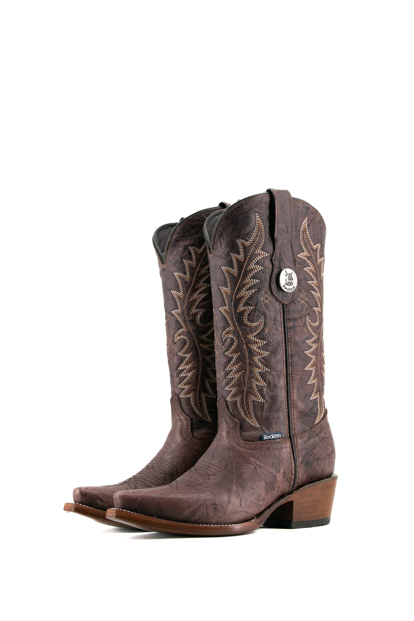 Bailey Cedro Snip Toe Cowgirl Boot