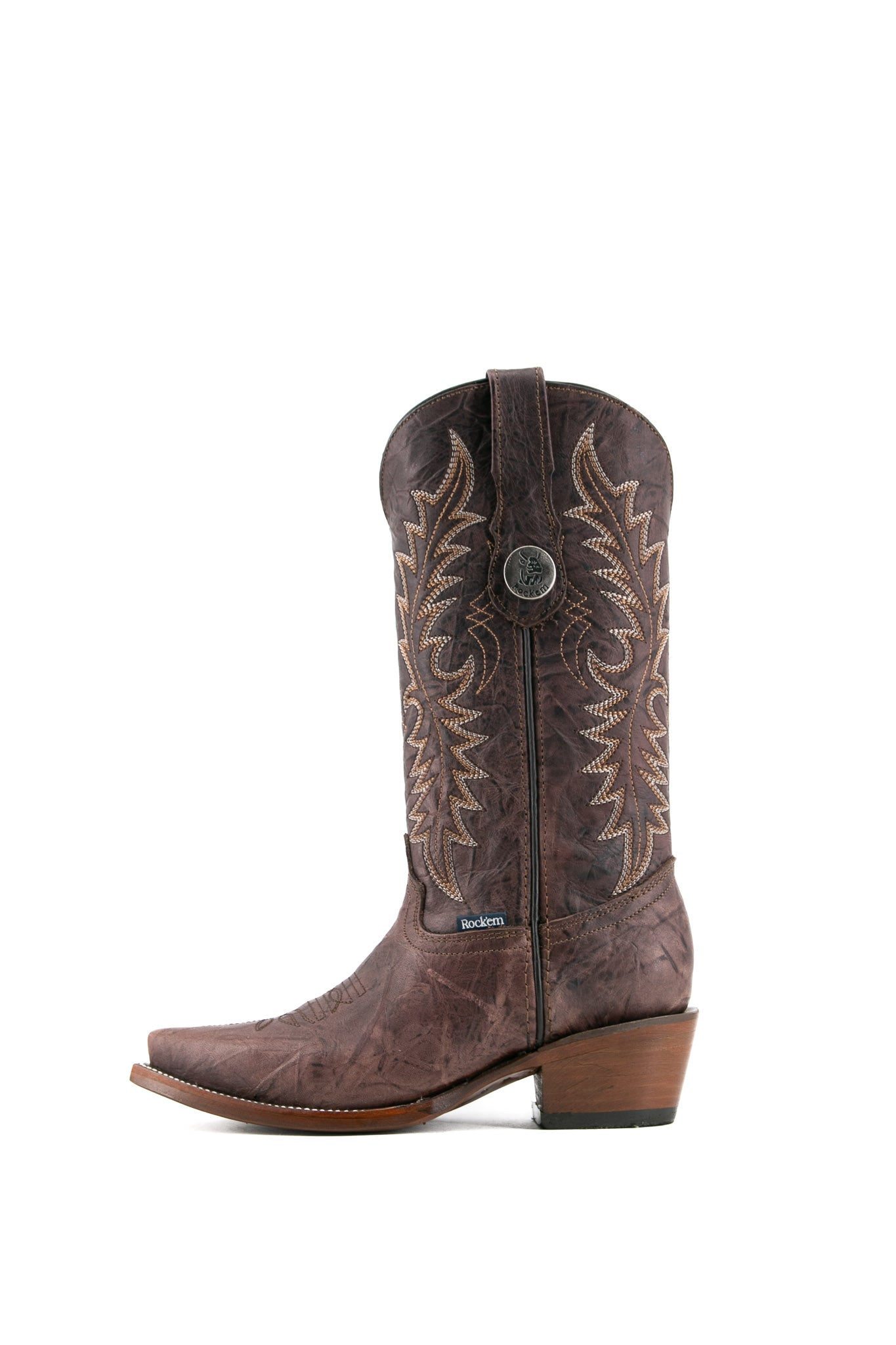 Bailey Cedro Snip Toe Cowgirl Boot