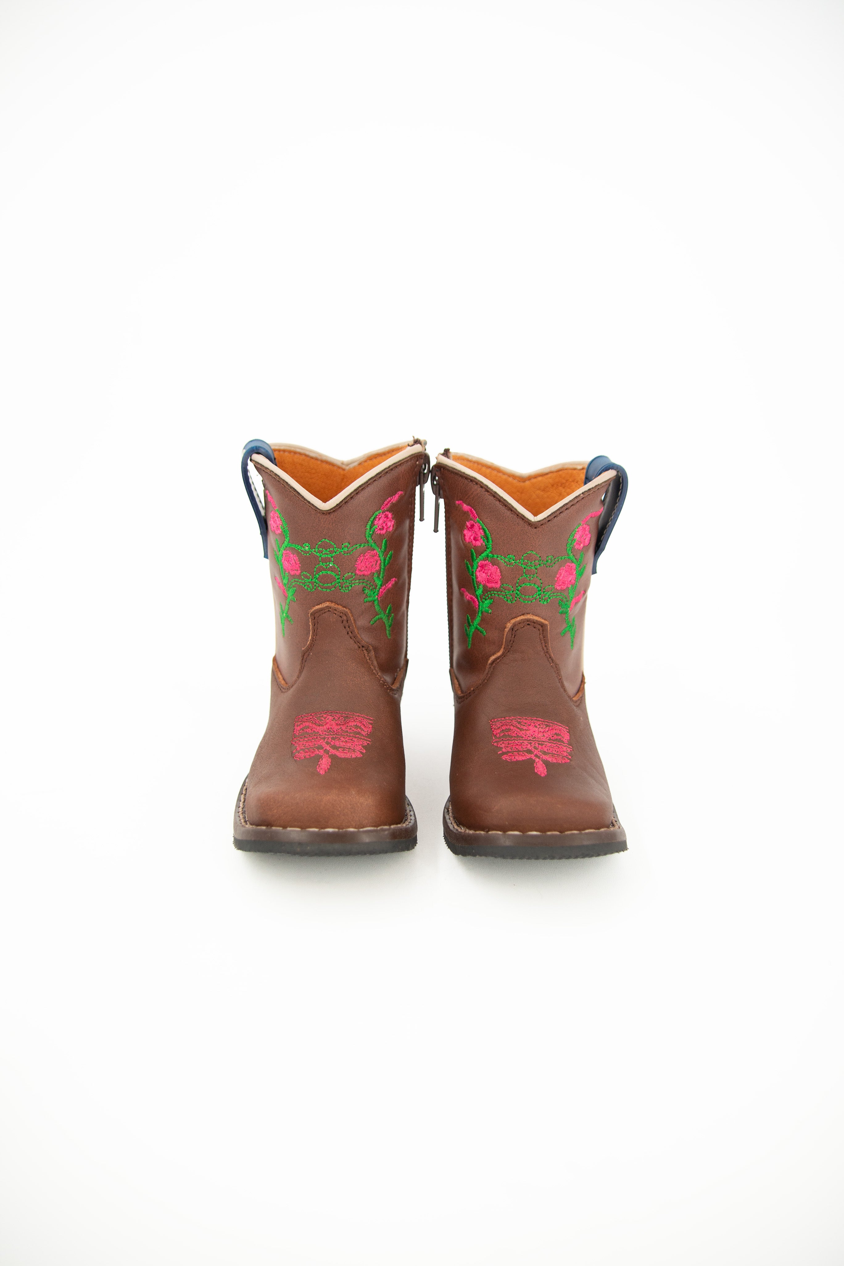 Baby Girl Tang Shedron Flores Creazy Boot