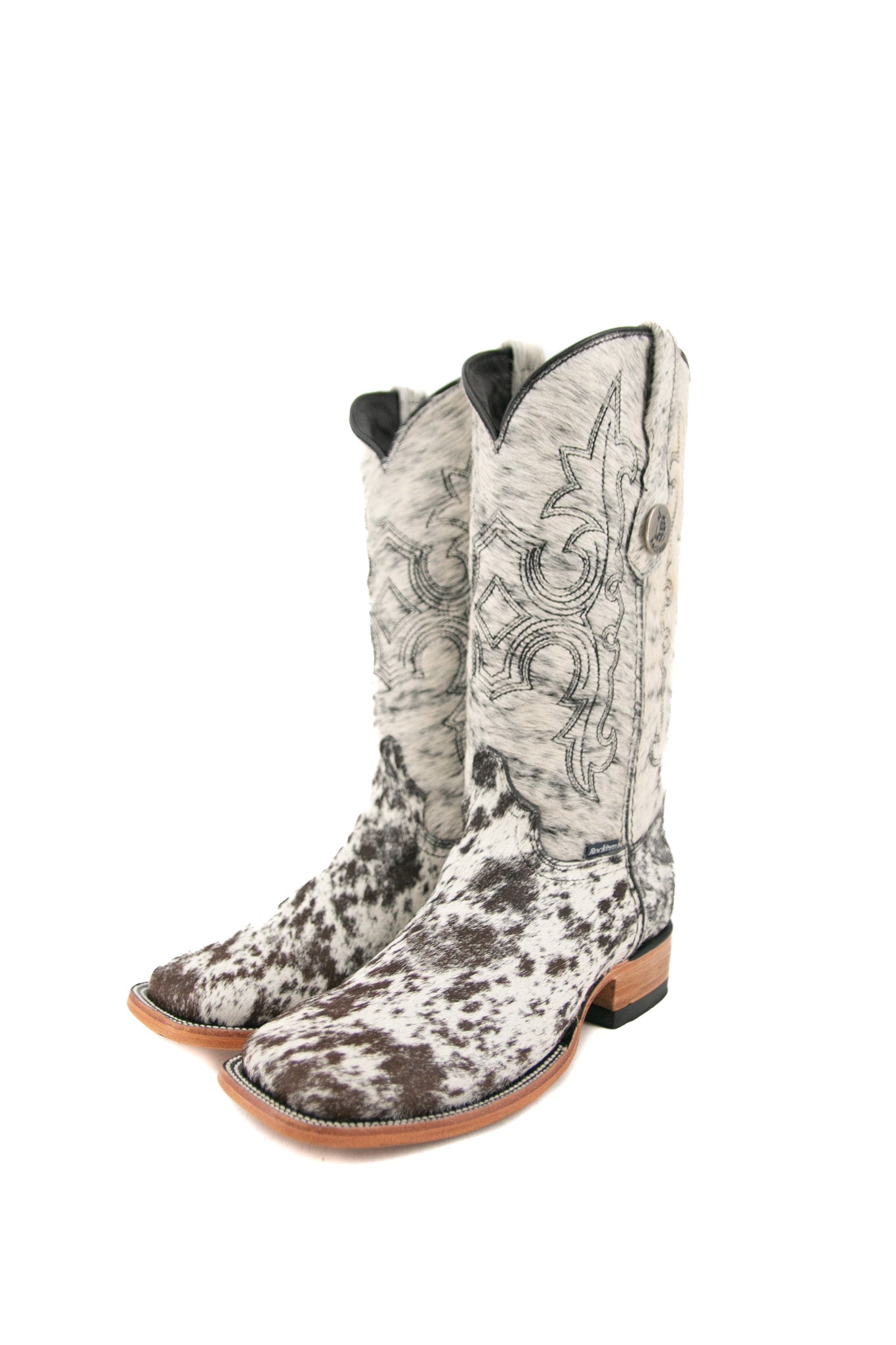 Katherine Cowhide Cowgirl Boot Size 8.5 Box W11