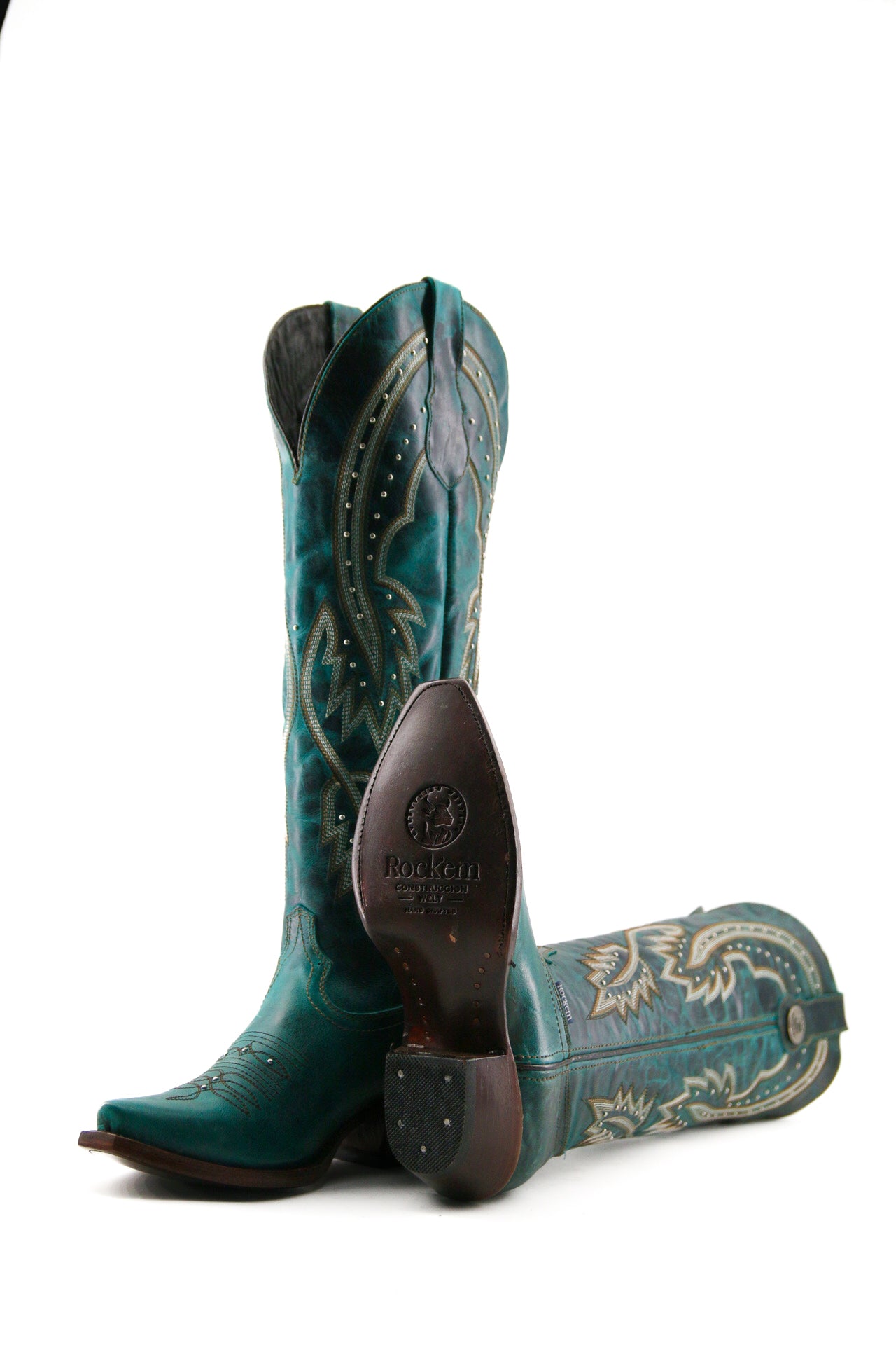 Emma Tall Snip Toe Cowgirl Boot