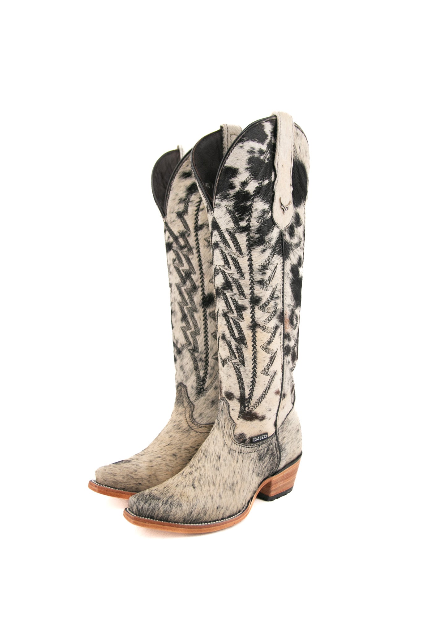 Women's Tall Cowhide Snip Toe Cowgirl Boot Size 5.5 Box B5