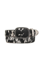 Cowhide Metal Buckle Belt