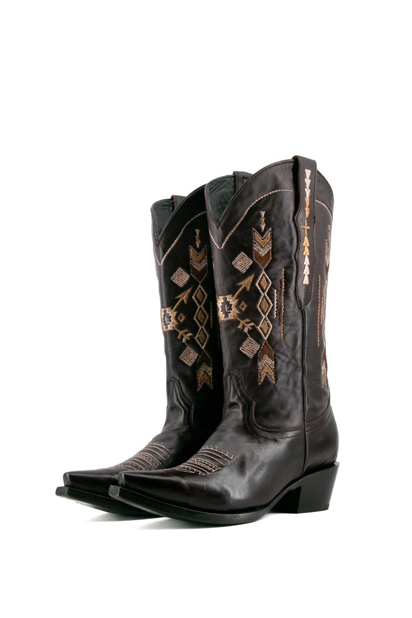 Aztec Snip Toe Cowgirl Boot FINAL SALE