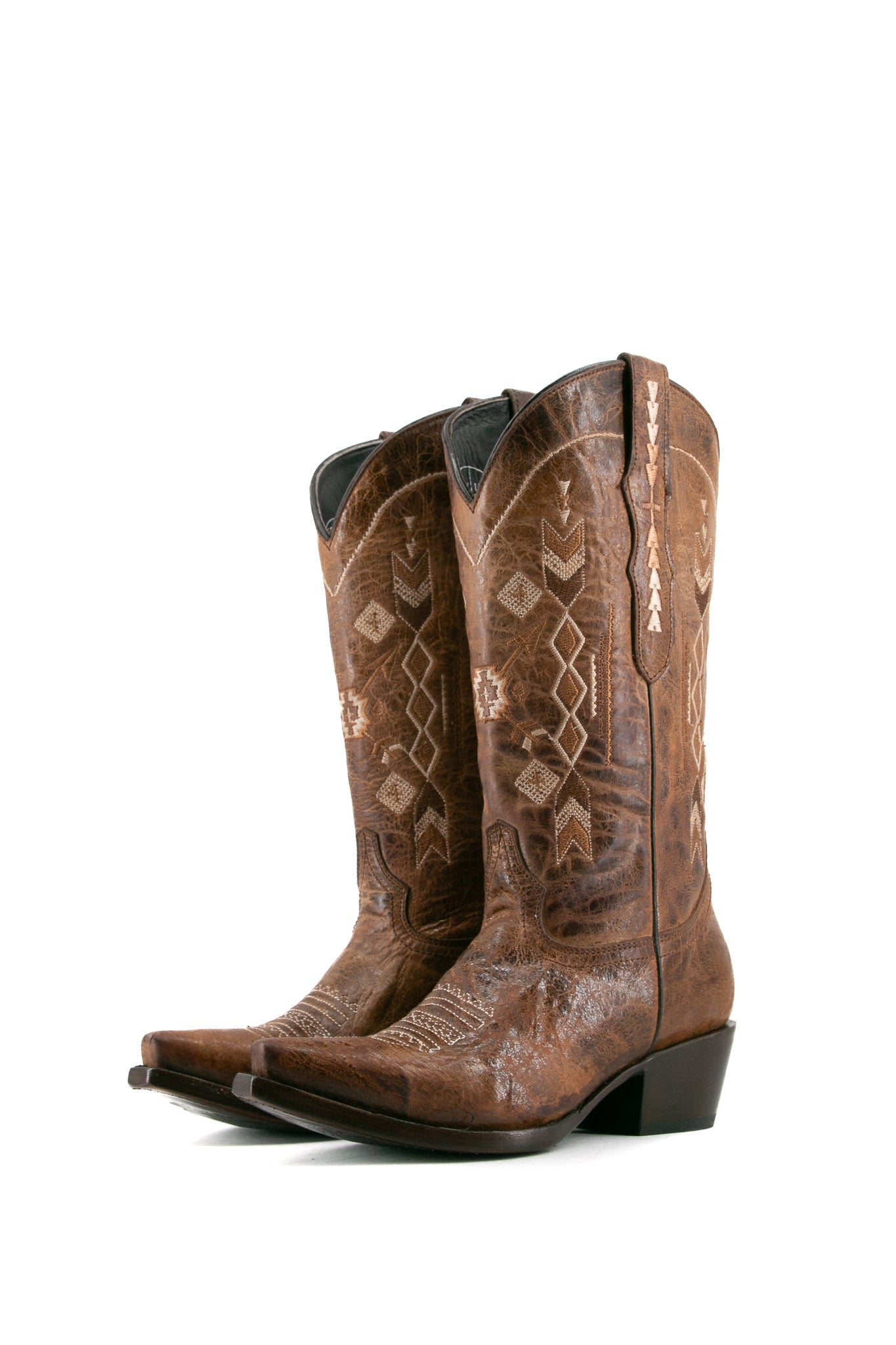 Aztec Snip Toe Cowgirl Boot FINAL SALE