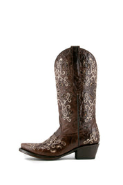 Alexandria Snip Toe Cowgirl Boot FINAL SALE