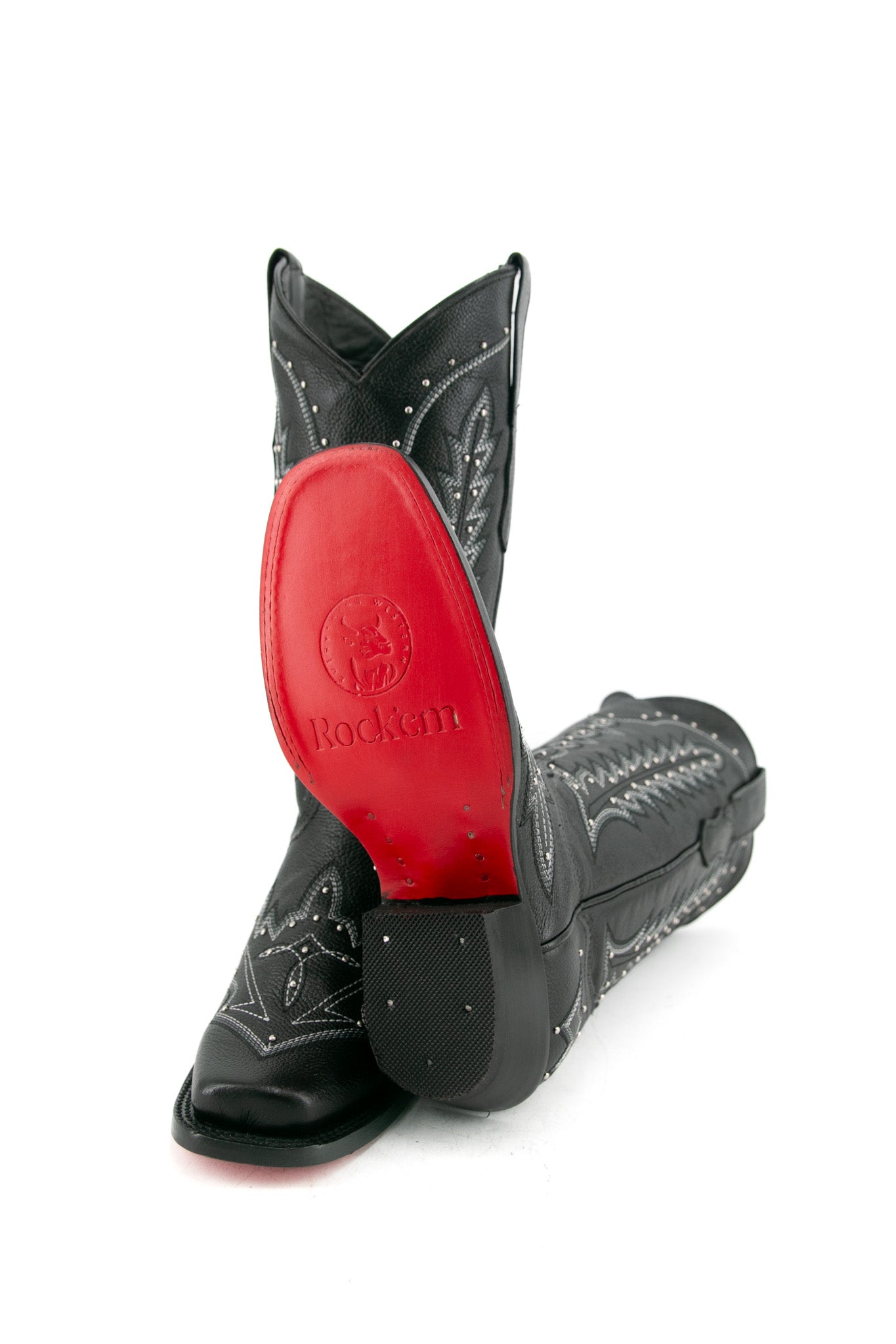 Rosario Frontier Red Bottom Cowgirl Boot