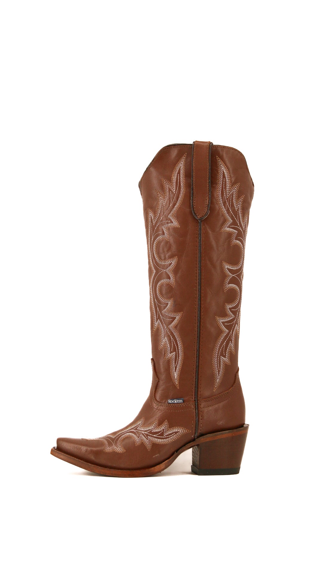 Odette Tall Snip Toe Cowgirl Boot