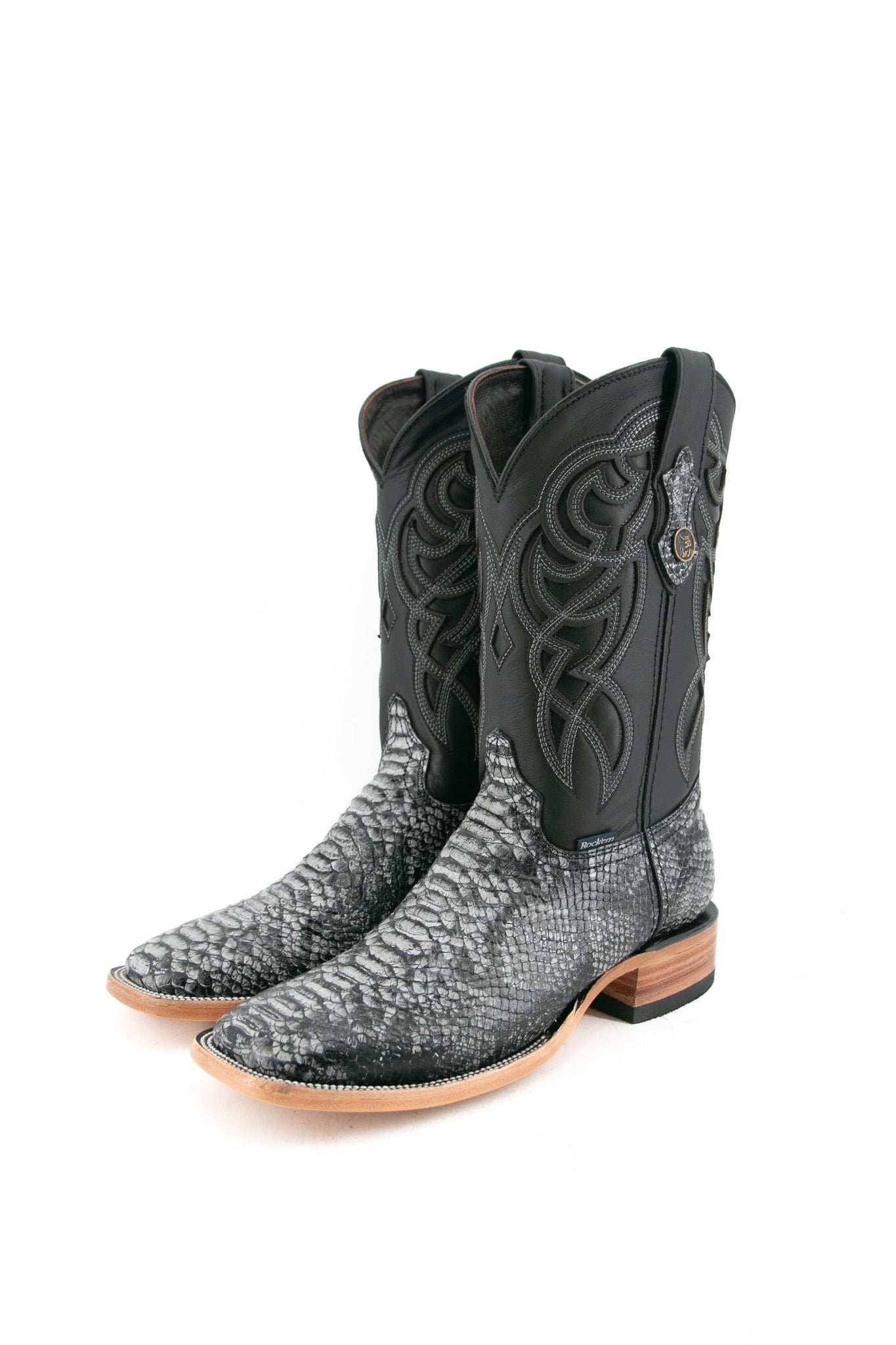 Python Square Toe Cowboy Boot