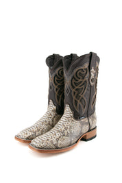 Python Square Toe Cowboy Boot