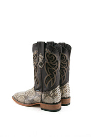 Python Square Toe Cowboy Boot