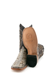 Python Square Toe Cowboy Boot