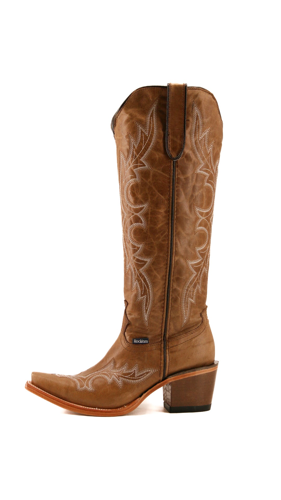 Odette Tall Snip Toe Cowgirl Boot