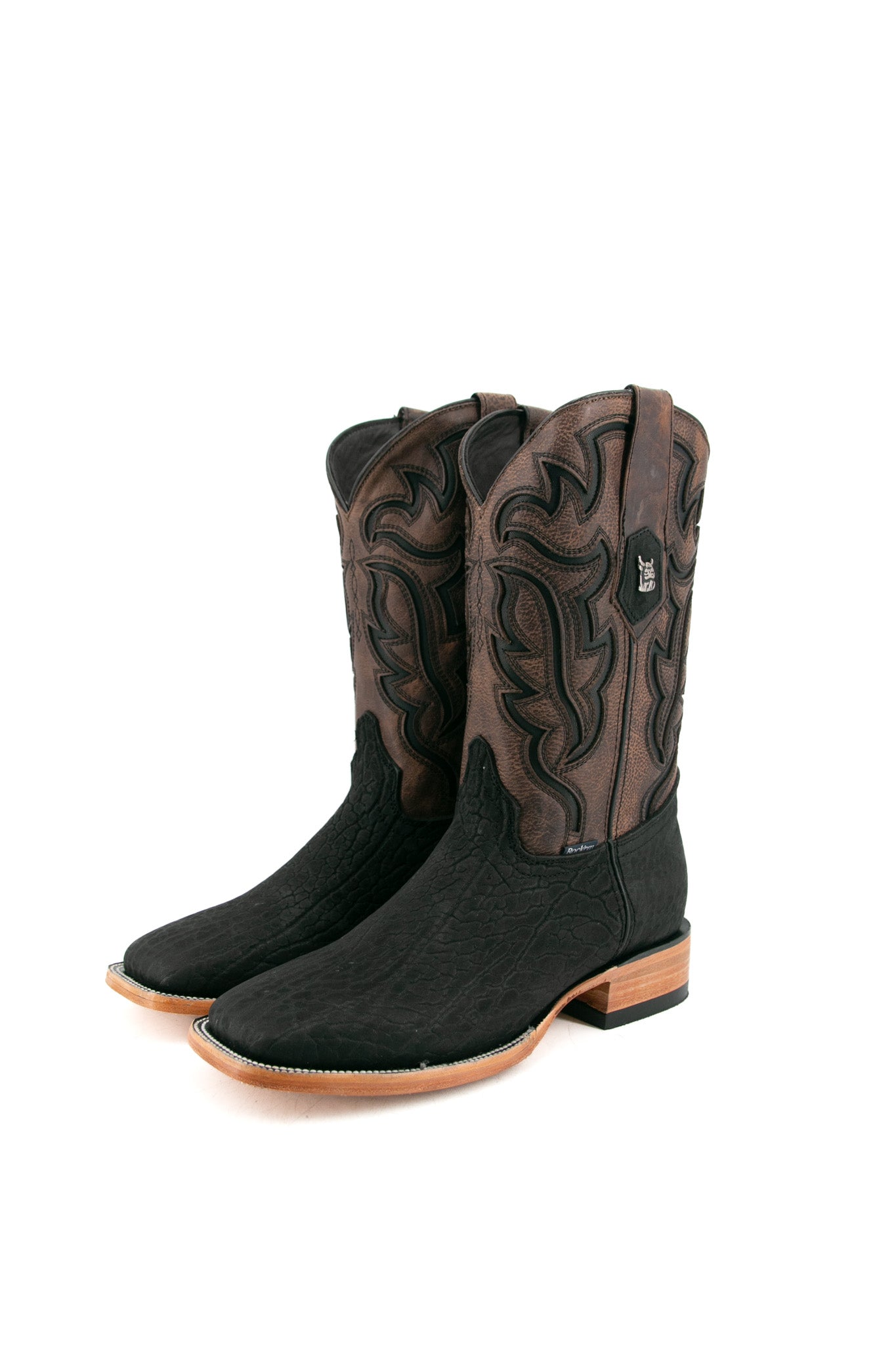 Rock'em Bull Neck Square Toe Cowboy Boot