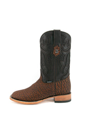 Rock'em Bull Neck Square Toe Cowboy Boot