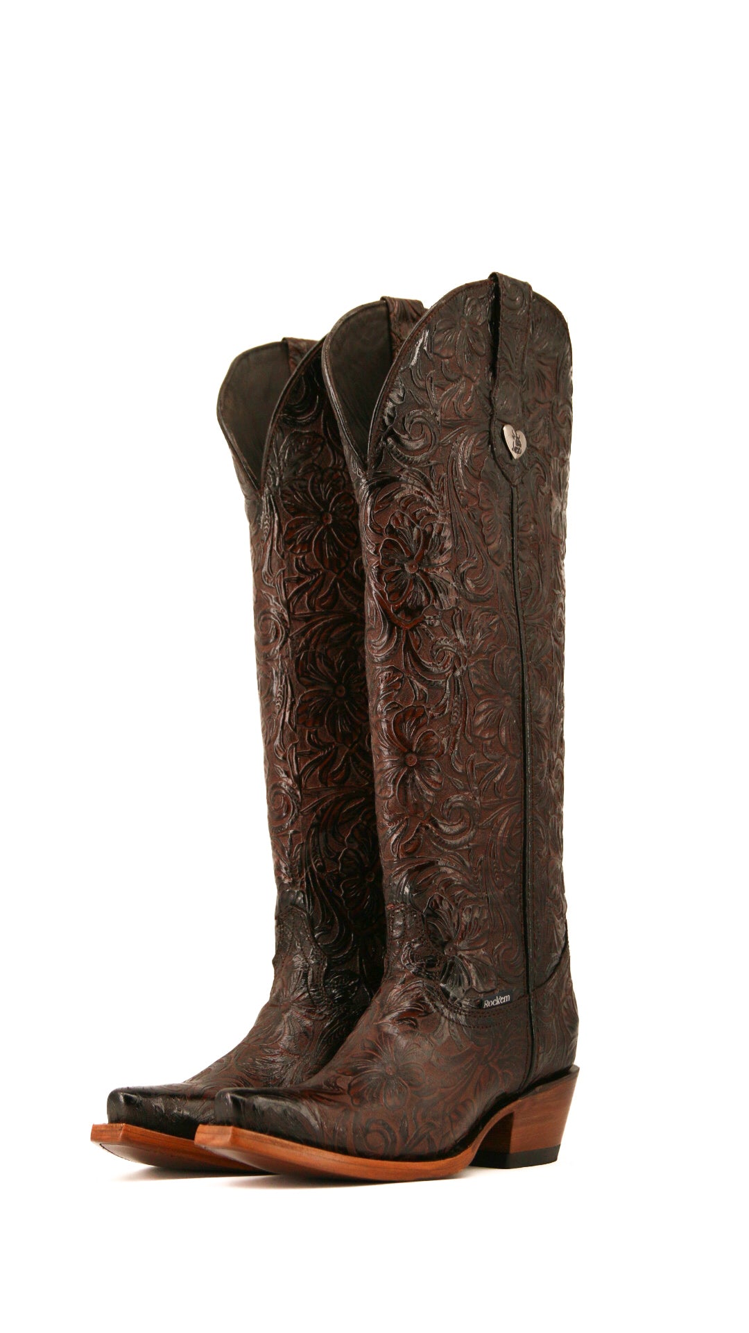 Nancy Tall Snip Toe Cowgirl Boot