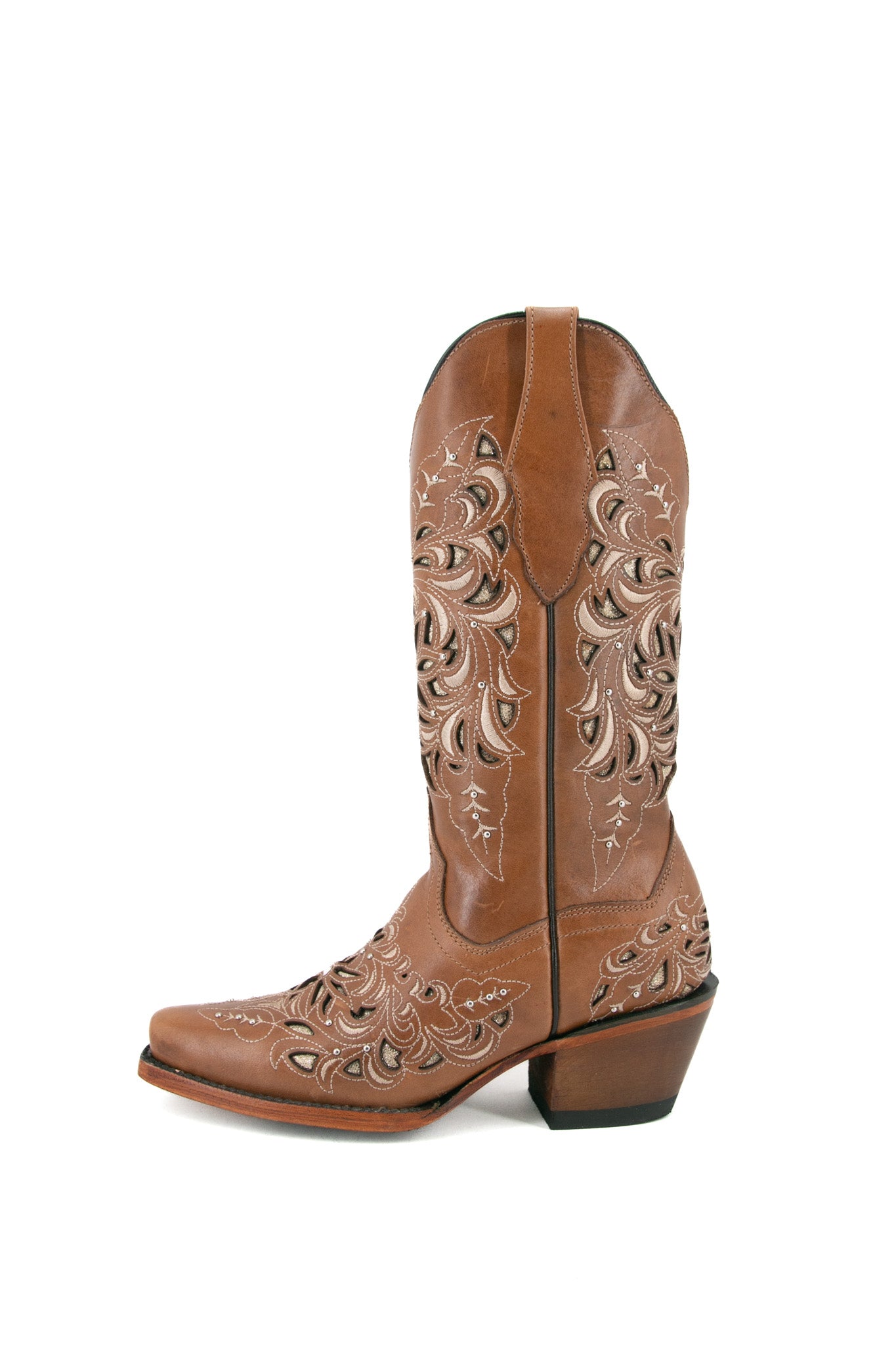 Country Snip Toe Cowgirl Boots