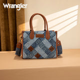 Wrangler Woven Denim Concealed Carry Tote/Crossbody