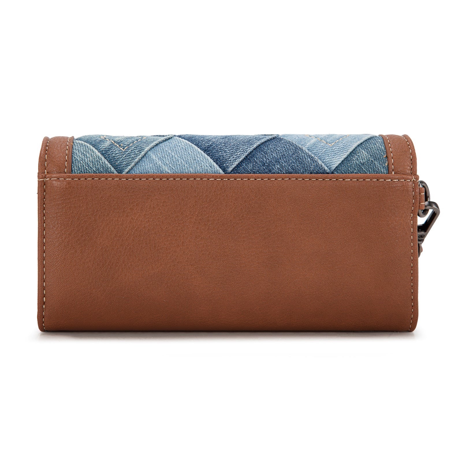 Wrangler Denim Woven Tri-Fold Wristlet/Wallet – Rock'em