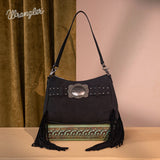 Wrangler Fringe Buckle Hobo Bag/Crossbody Bag