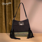 Wrangler Fringe Buckle Hobo Bag/Crossbody Bag